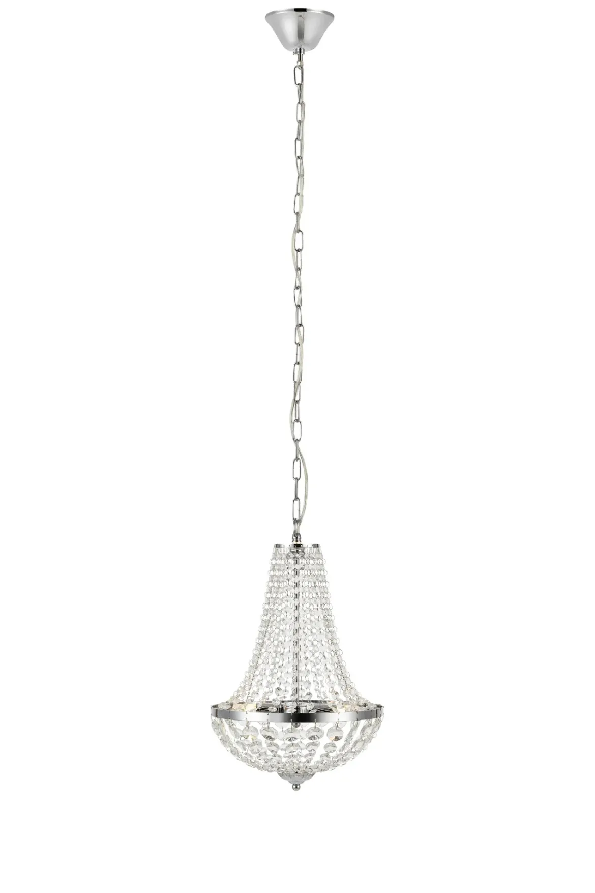 Gränsö Kristallkrona Krom 30 cm Badrum