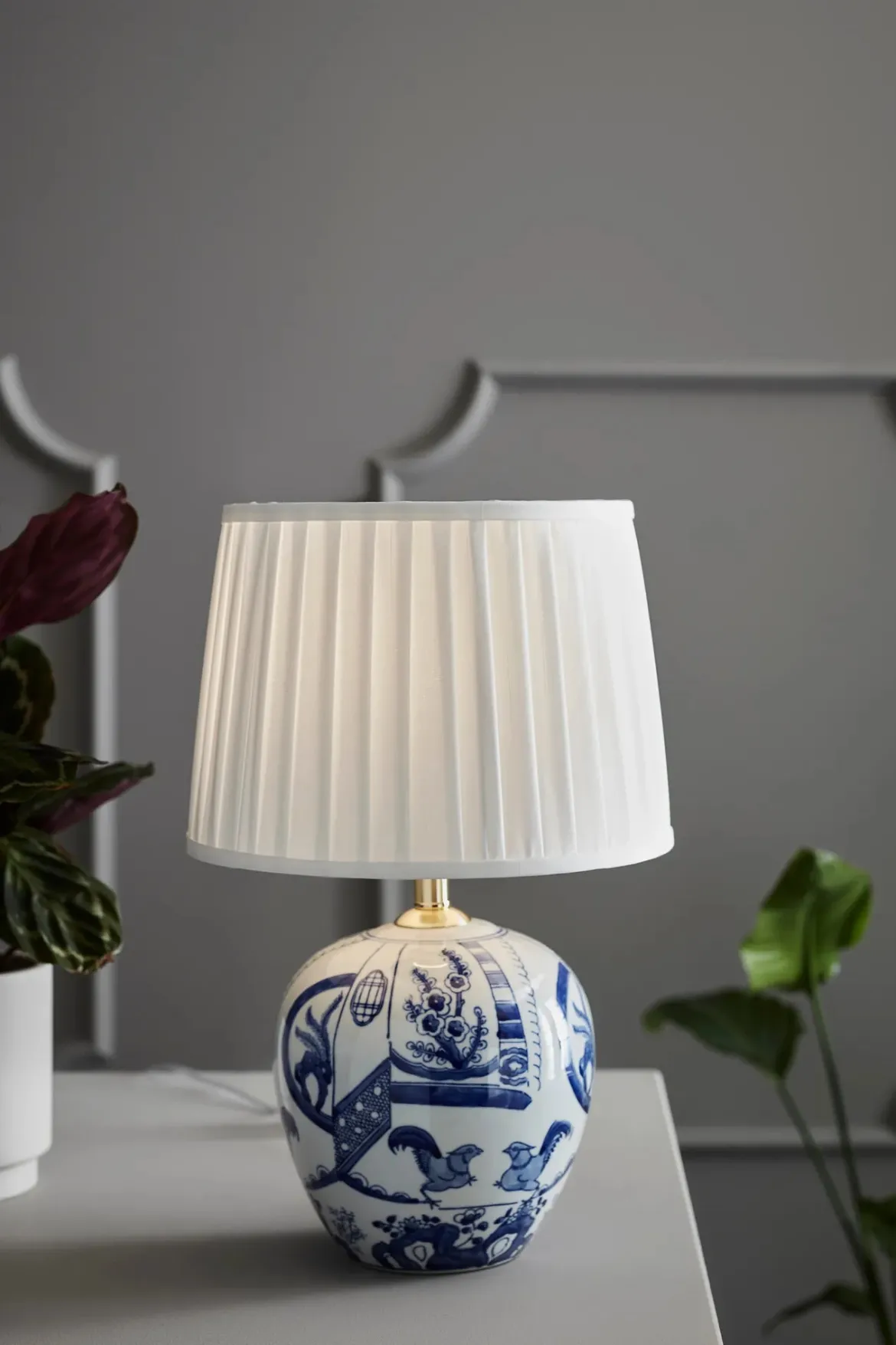Göteborg Bordslampa Blå 48 cm