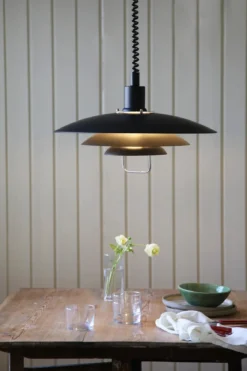 Kirkenes Hisslampa Svart