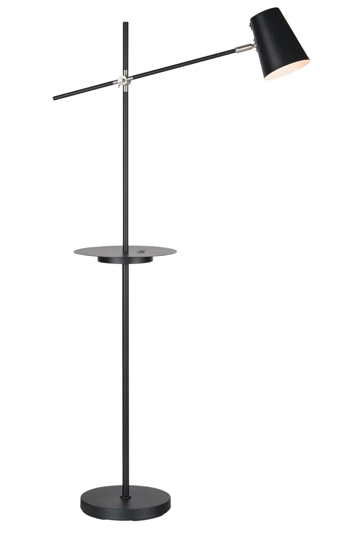 Linear Golvlampa Svart
