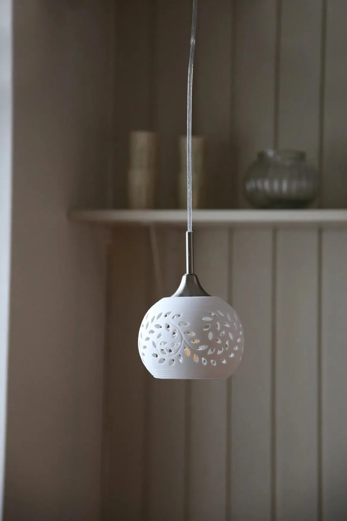 Lohals Fönsterlampa Vit