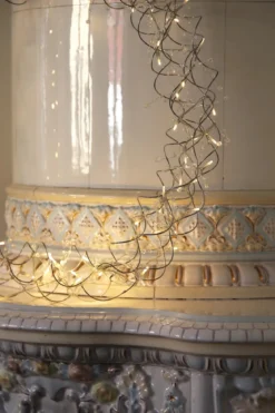 Luminis Ljuskrans Silver 60 cm