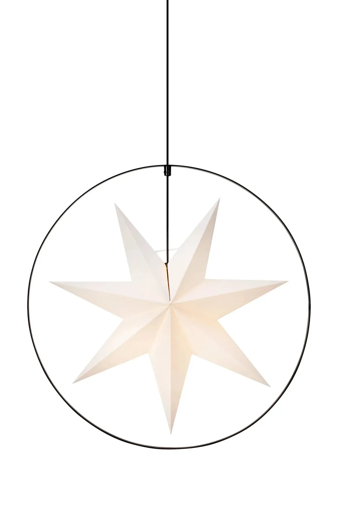 Luni Stjärna Vit 38 cm