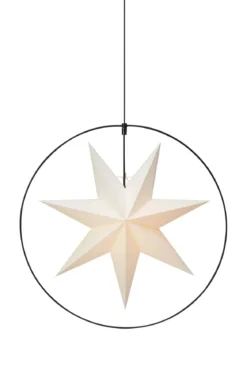 Luni Stjärna Vit 50 cm