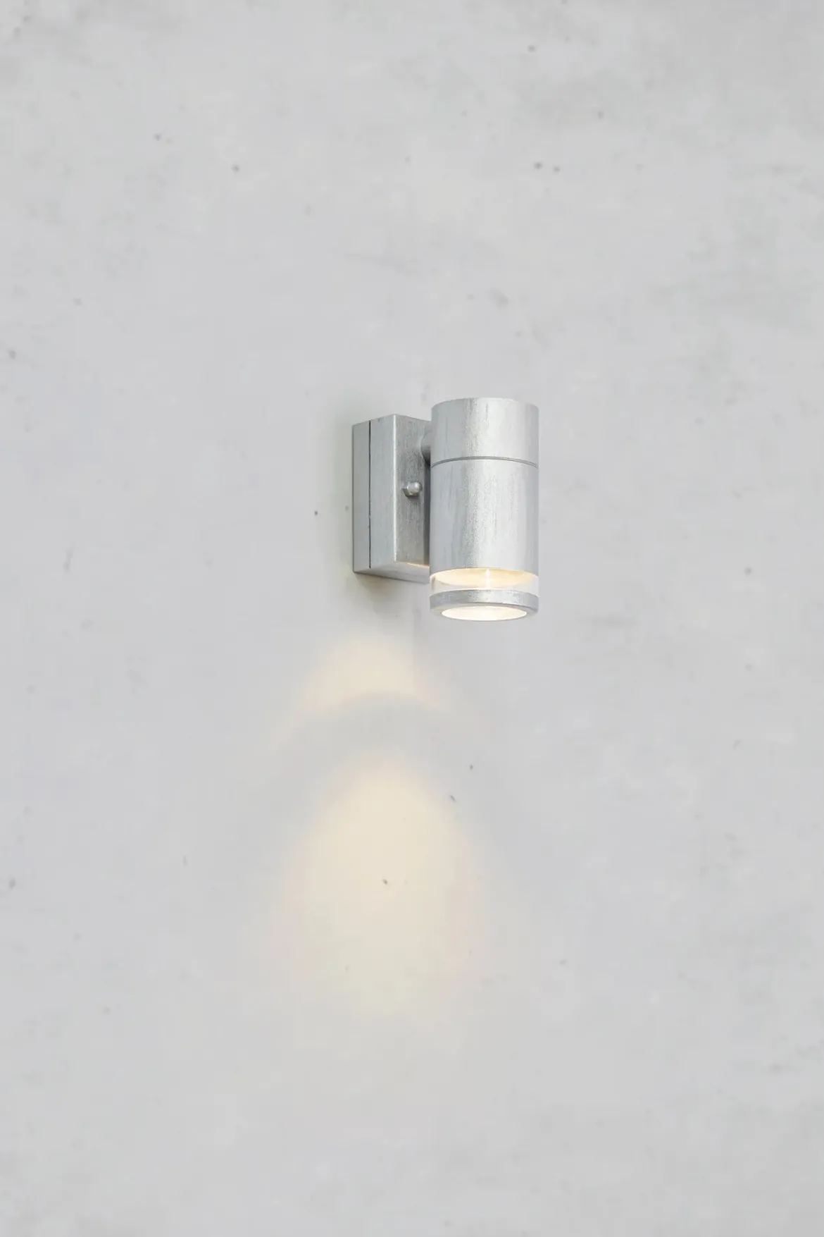 Luno Fasadlampa Silver