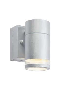 Luno Fasadlampa Silver