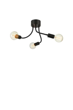 Medusa Taklampa Svart 3 Lampor