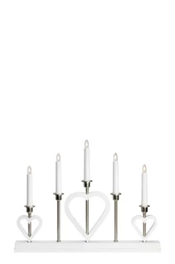 Melissa Adventsljusstake Vit