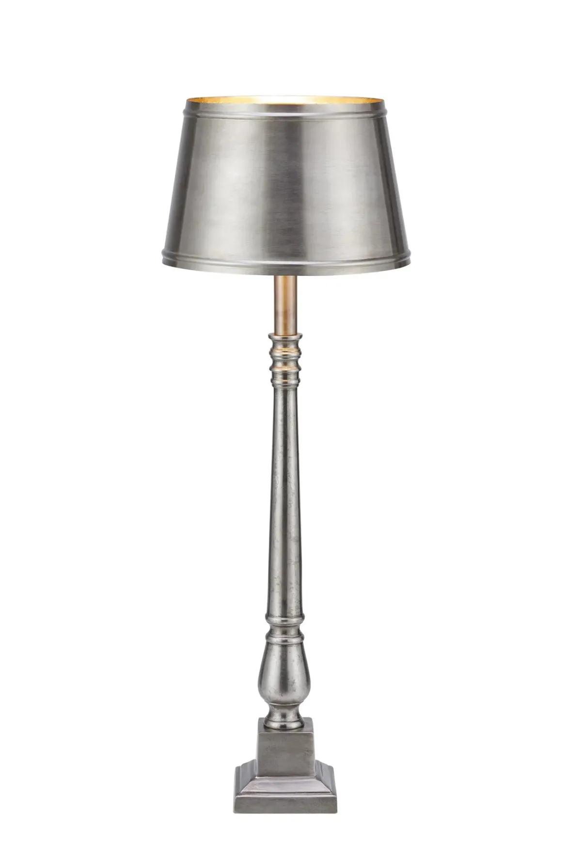 Metallo Bordslampa Silver