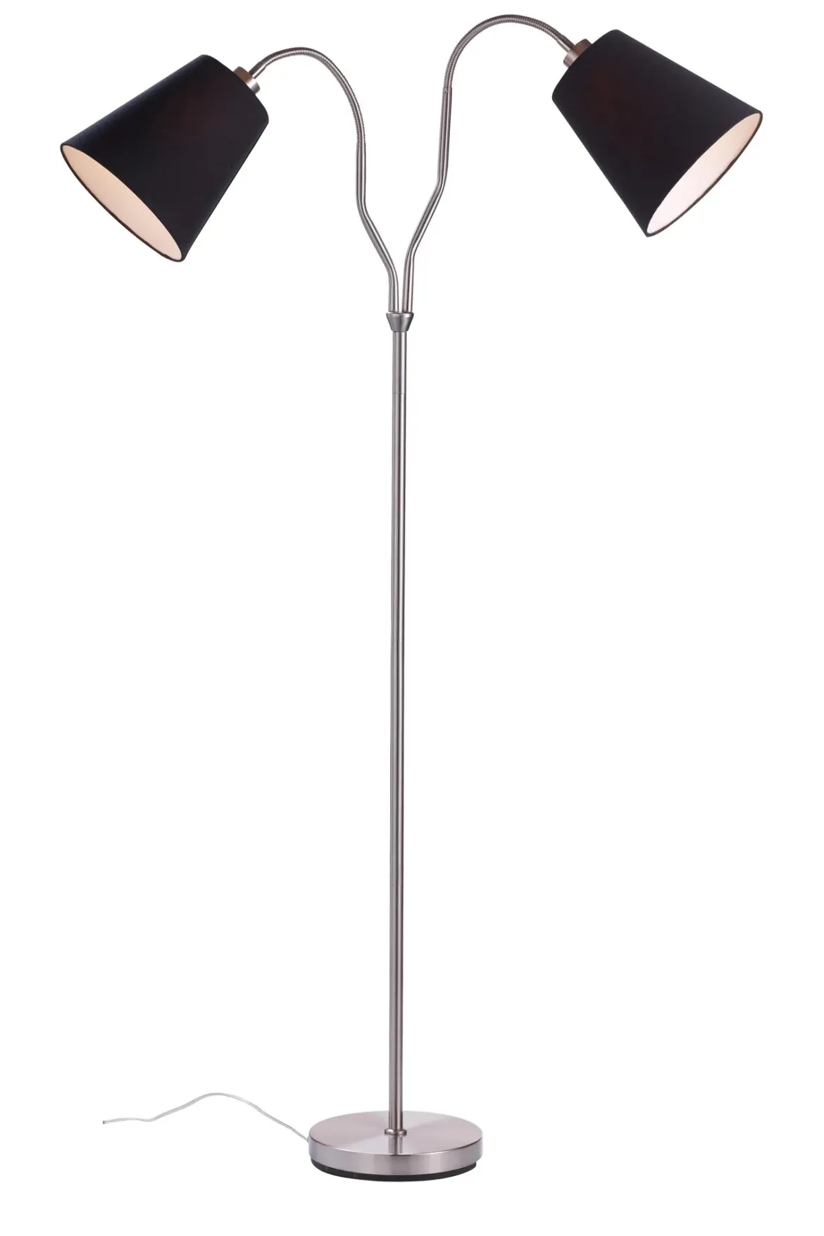 Modena Golvlampa Stål/Svart