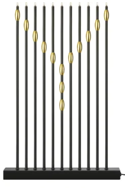 Necklace Adventsjusstake Svart