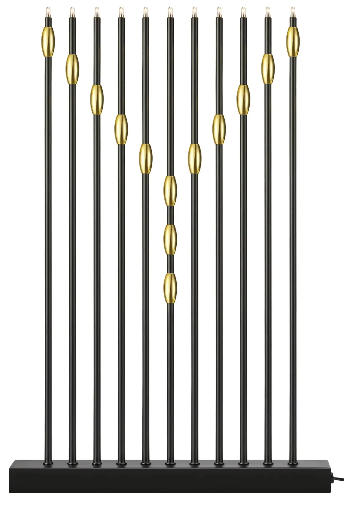 Necklace Adventsjusstake Svart