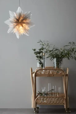 Neela Stjärna Grå 45 cm