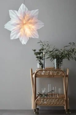Neela Stjärna Vit 60 cm