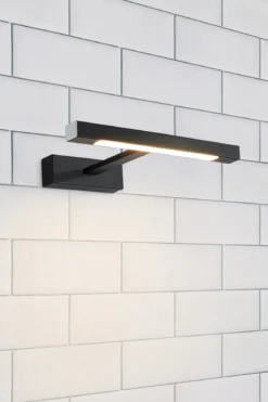 Neptunus Vägglampa Svart 6W