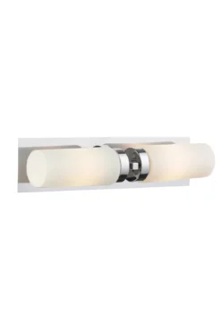 Norrsundet Vägglampa Krom Dubbel