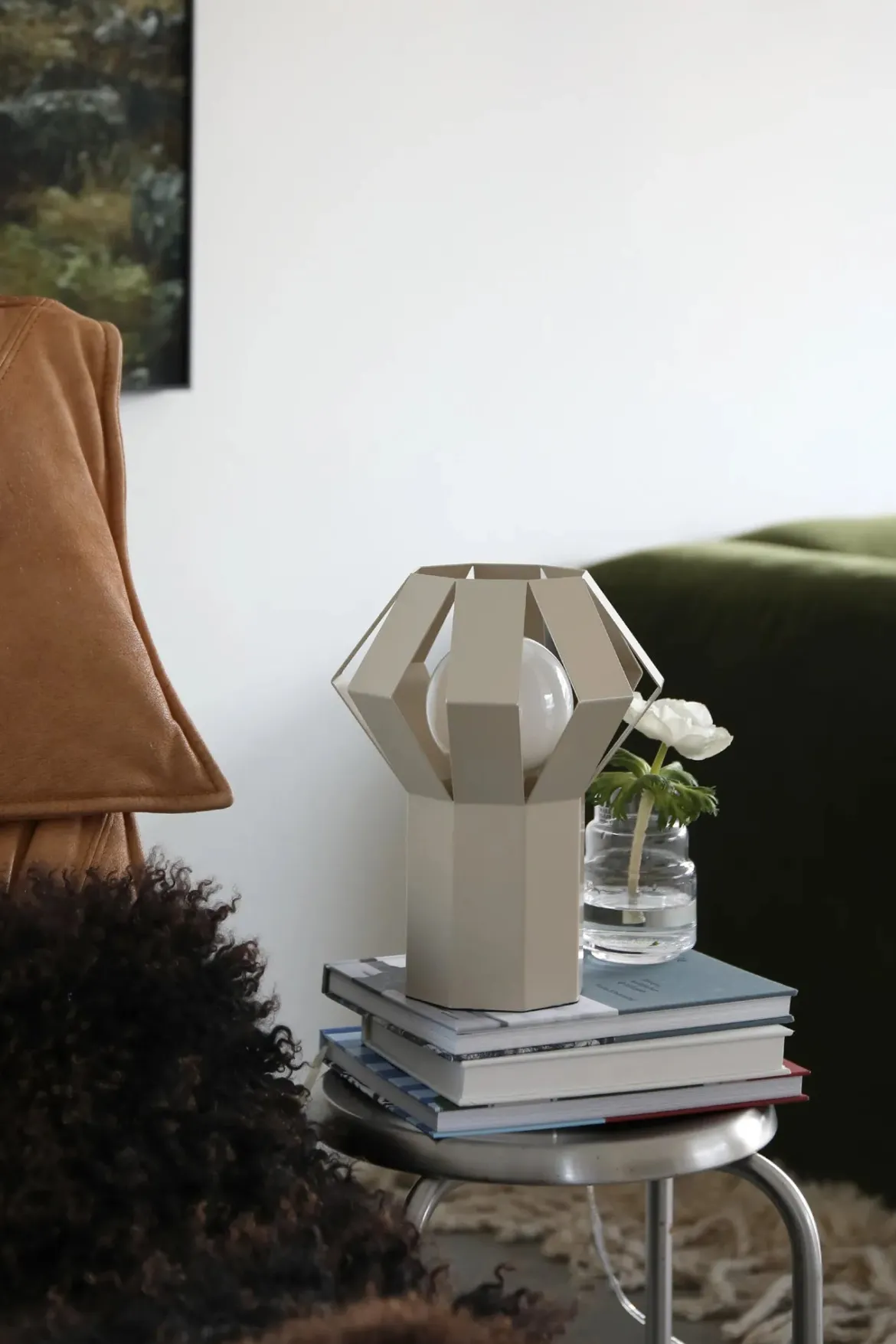 Octa Bordslampa Beige