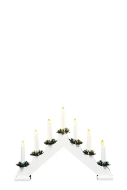 Ola Träljusstake Vit