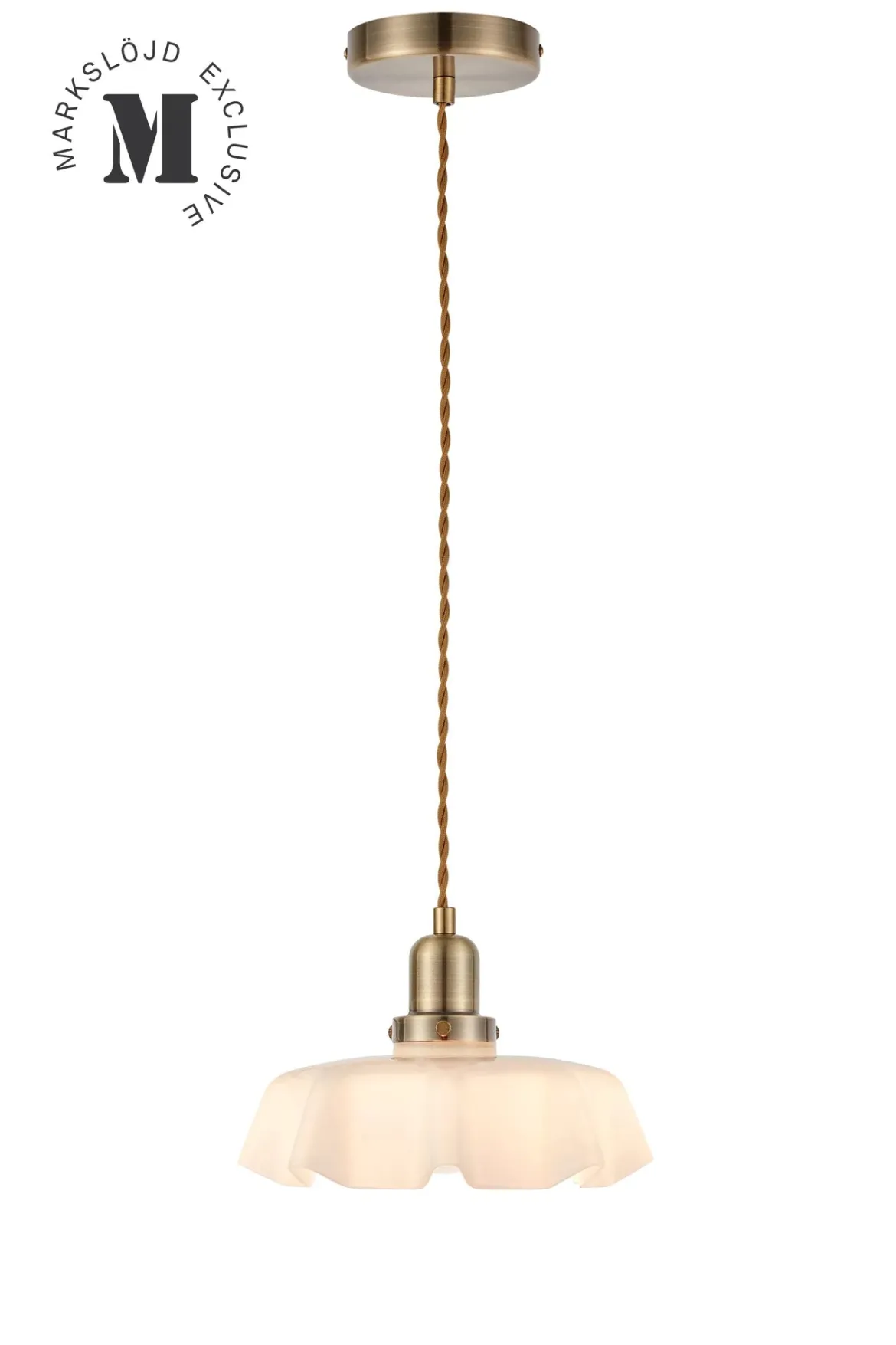 Ona Taklampa Mässing 24,5 cm