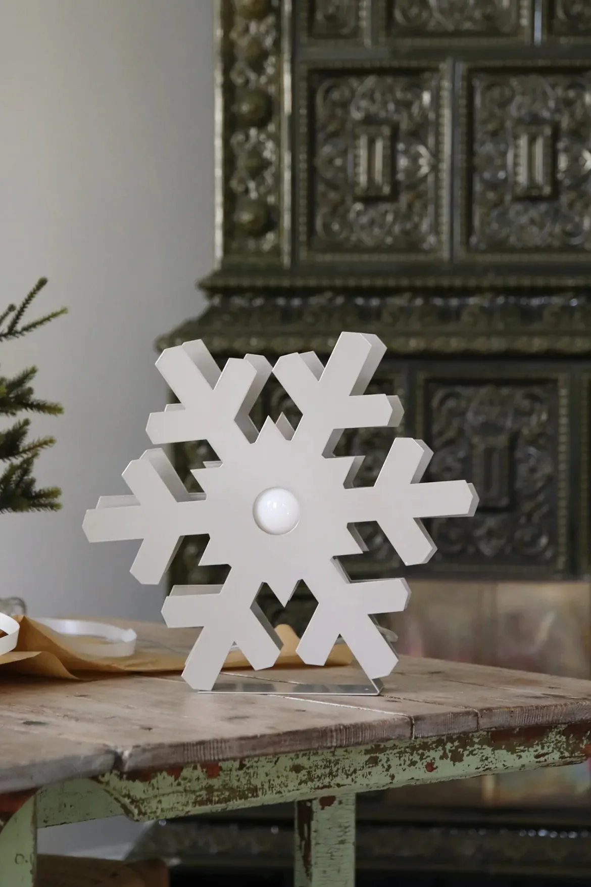 Origo Snöflinga Greige Hängande/Stående