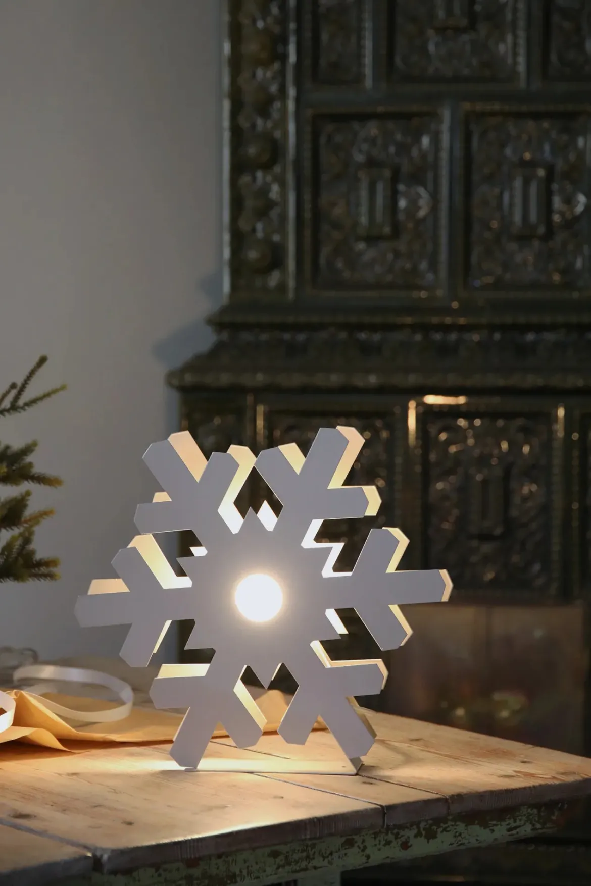 Origo Snöflinga Greige Hängande/Stående