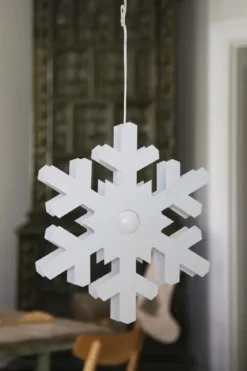 Origo Snöflinga Greige Hängande/Stående