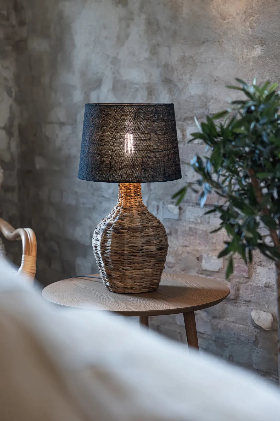 Paglia Bordslampa Svart