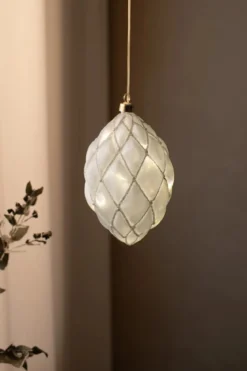 Pearl Ljuskula Vit 12 cm