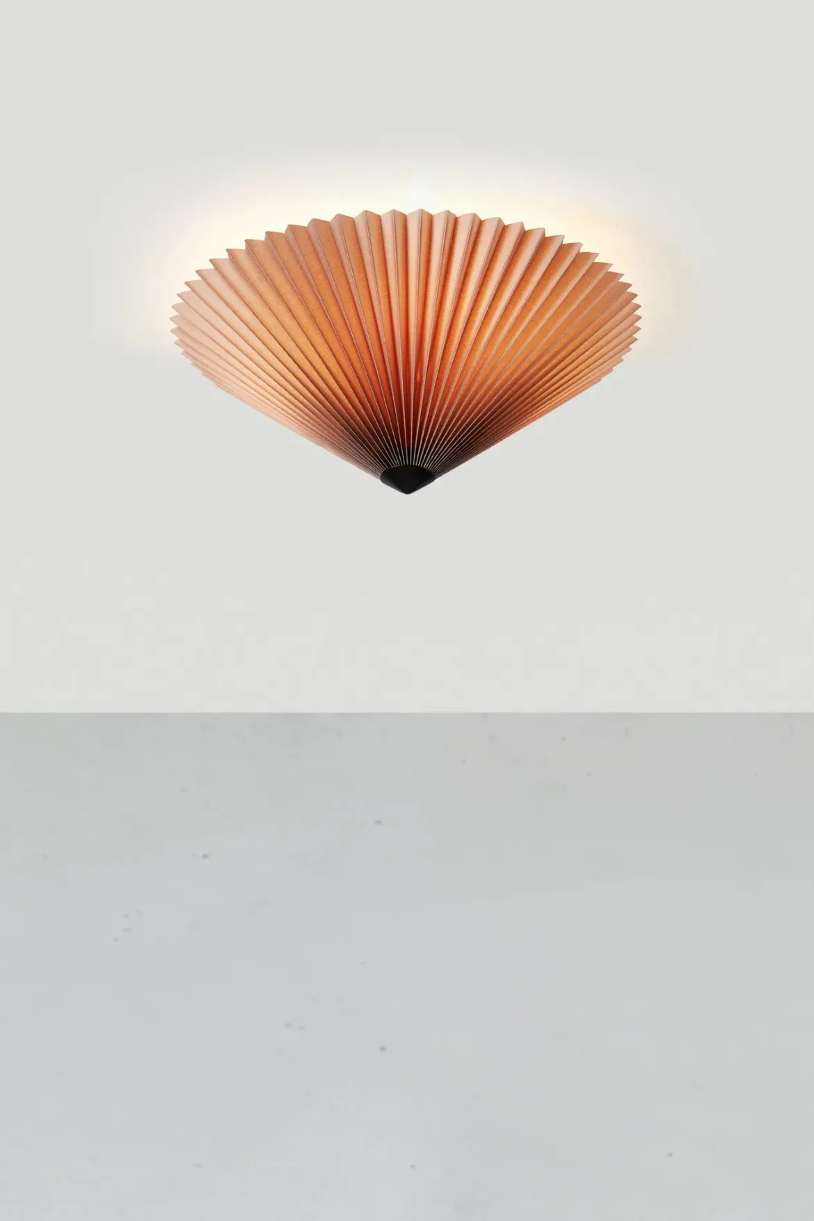 Plisado Takplafond Grå 50 cm