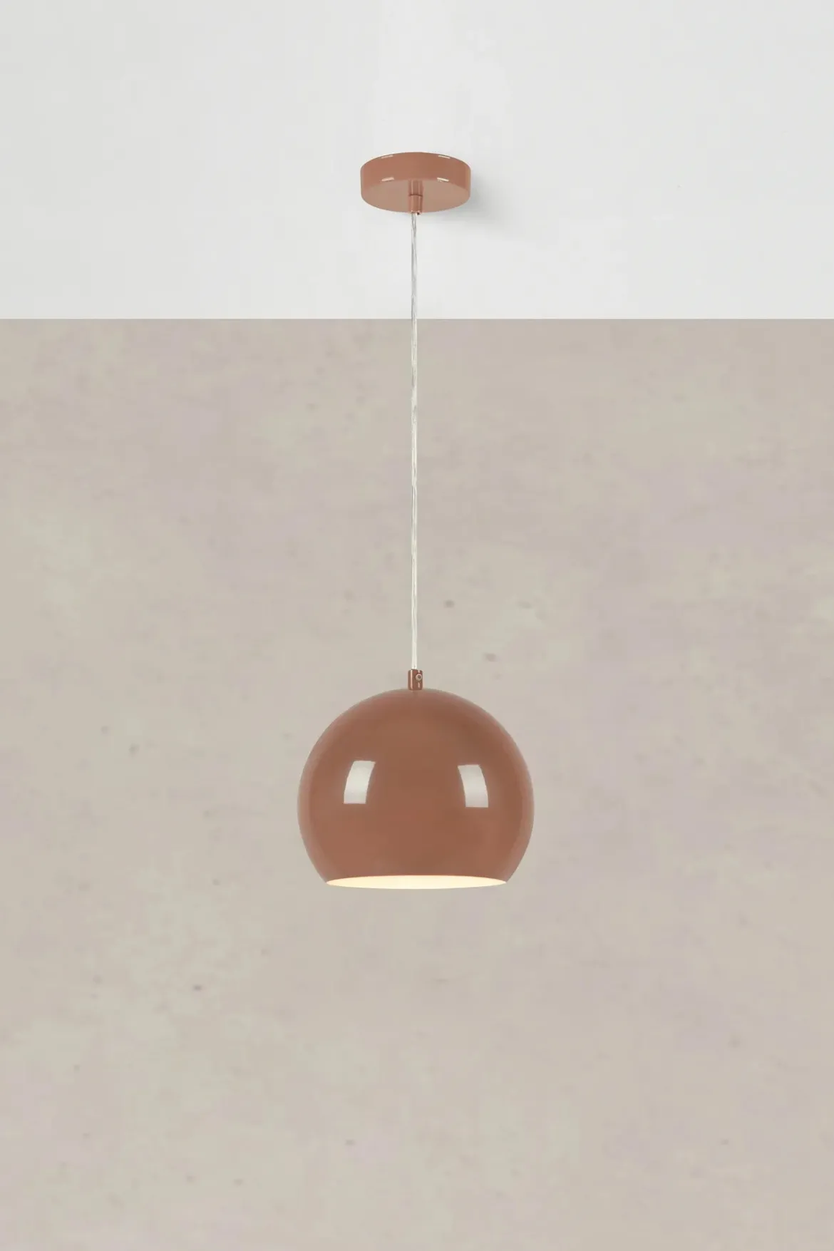 Pop Taklampa Brun 20 cm