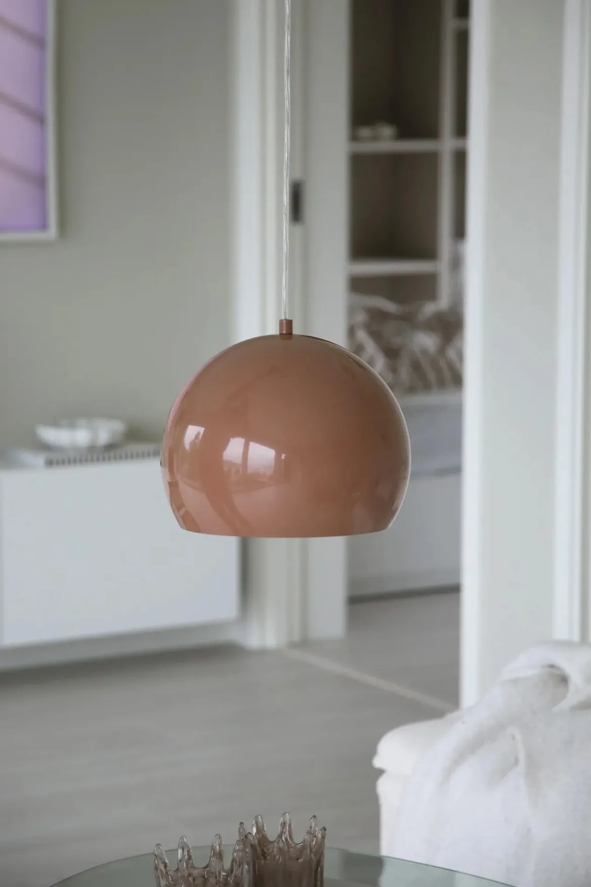Pop Taklampa Brun 28 cm
