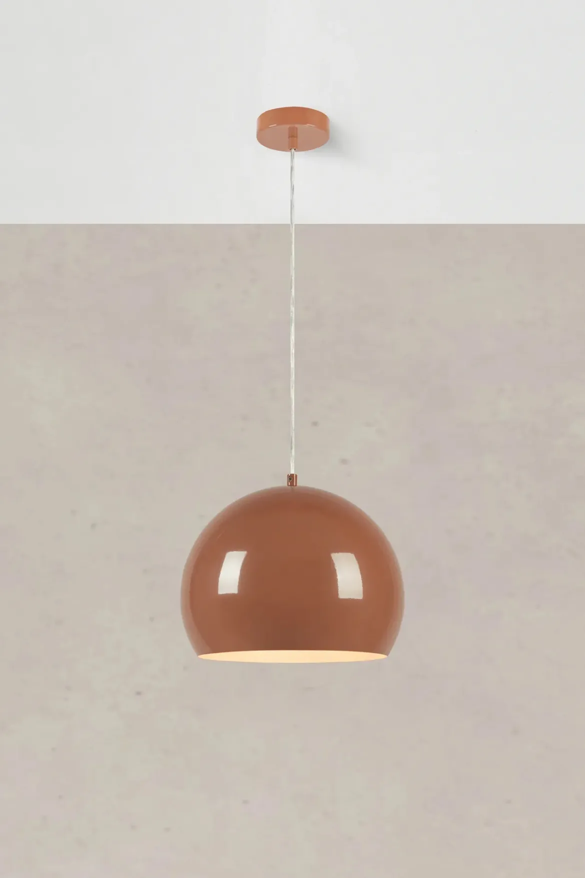 Pop Taklampa Brun 28 cm
