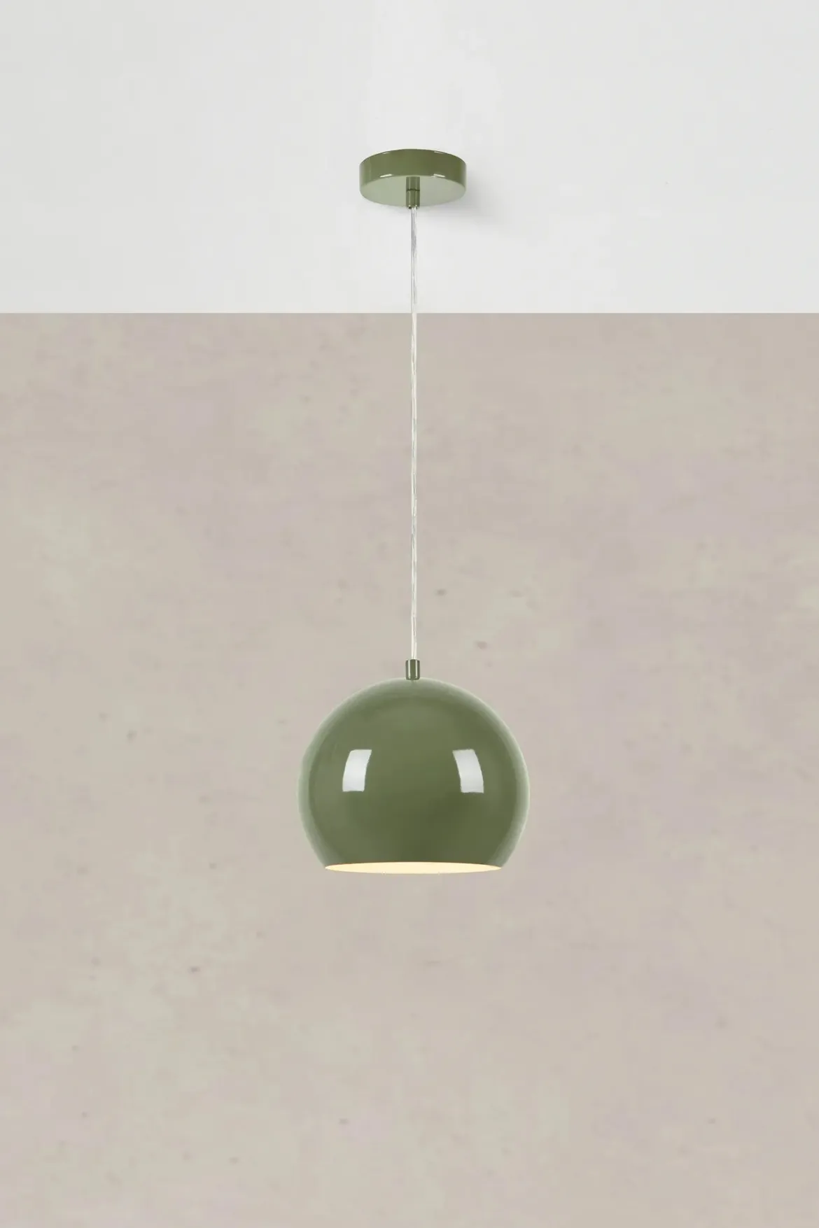 Pop Taklampa Grön 20 cm