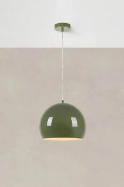 Pop Taklampa Grön 28 cm