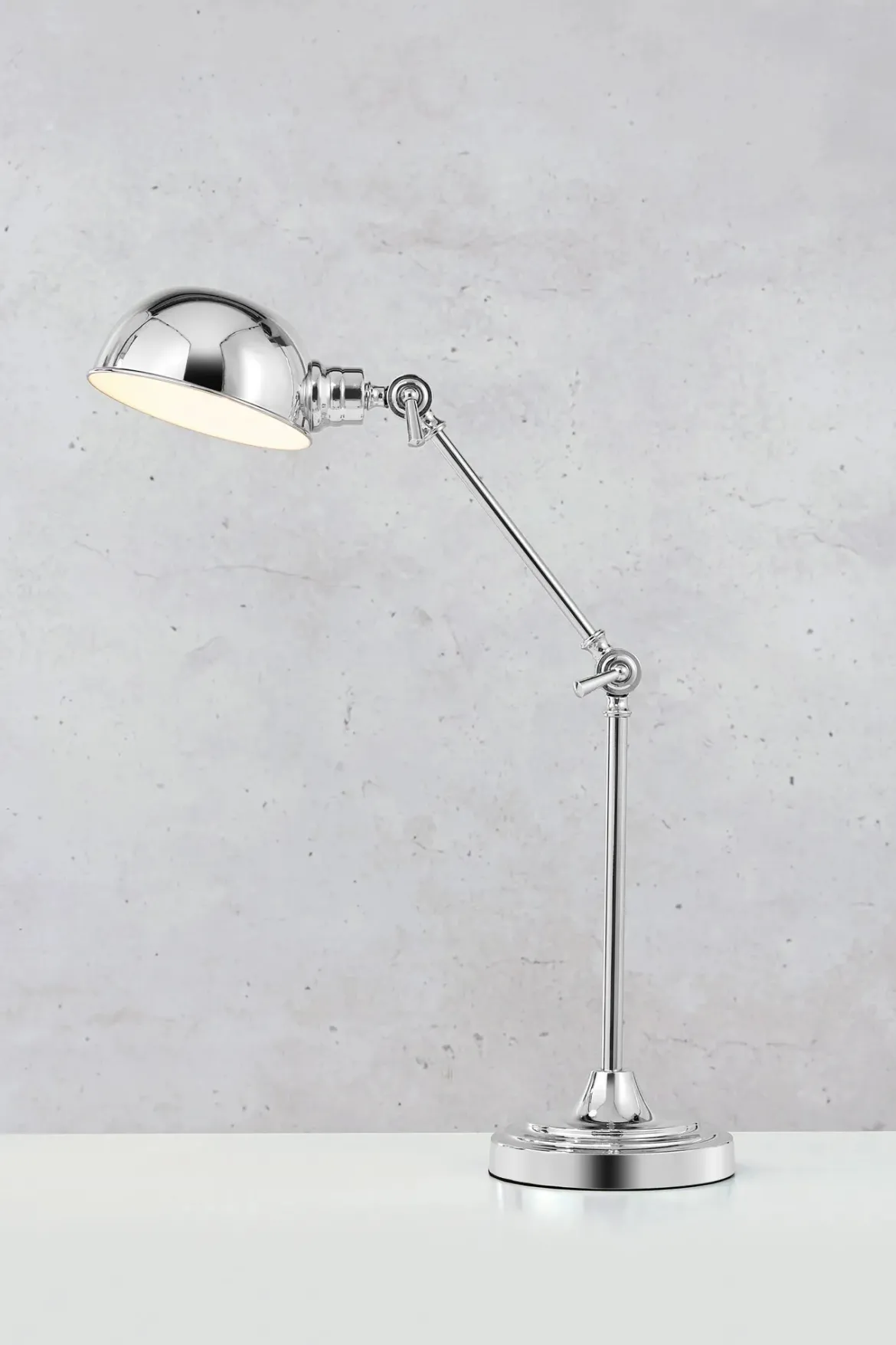 Portland Skrivbordslampa Krom