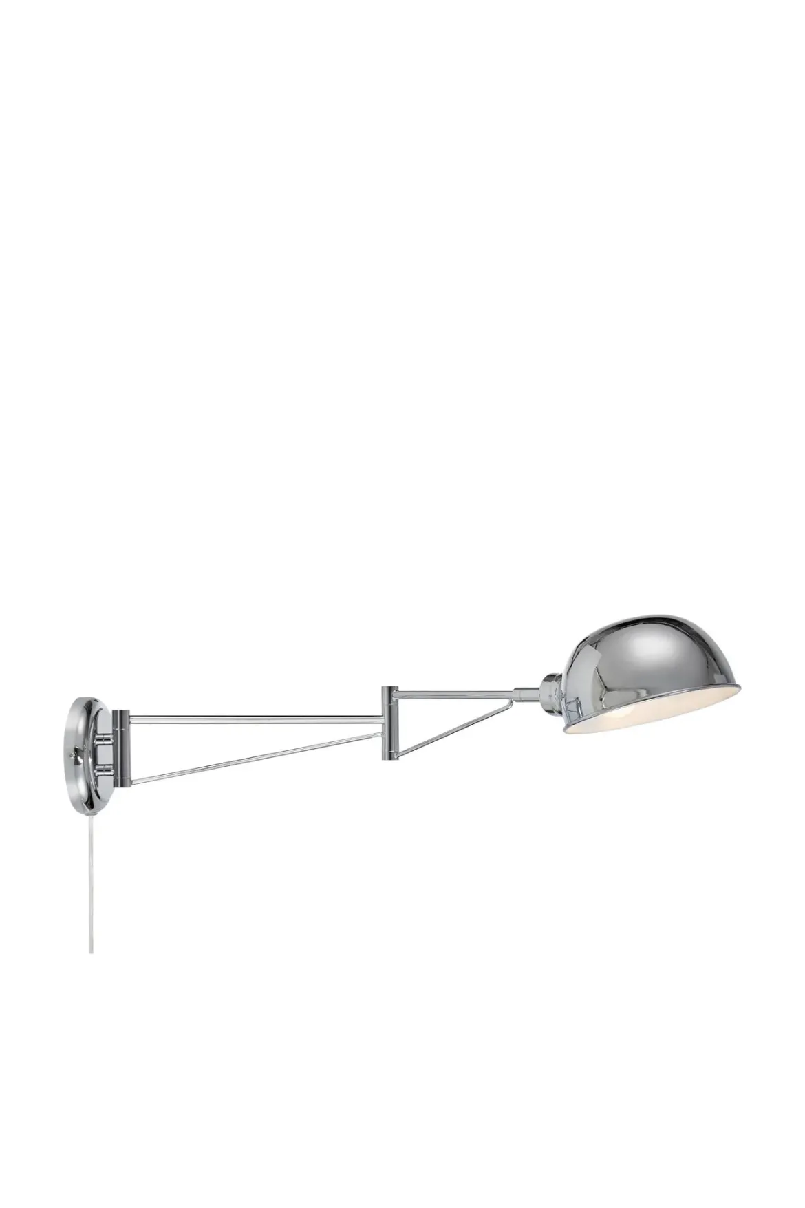 Portland Vägglampa Krom