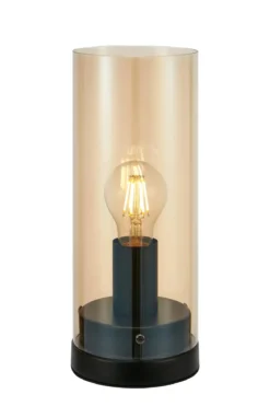 Post Bordslampa Bärnsten 29 cm