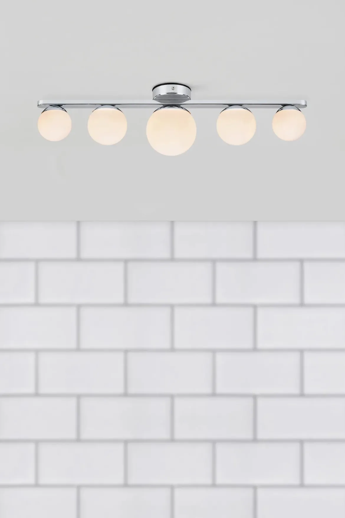 Puro Vägglampa/Taklampa Krom