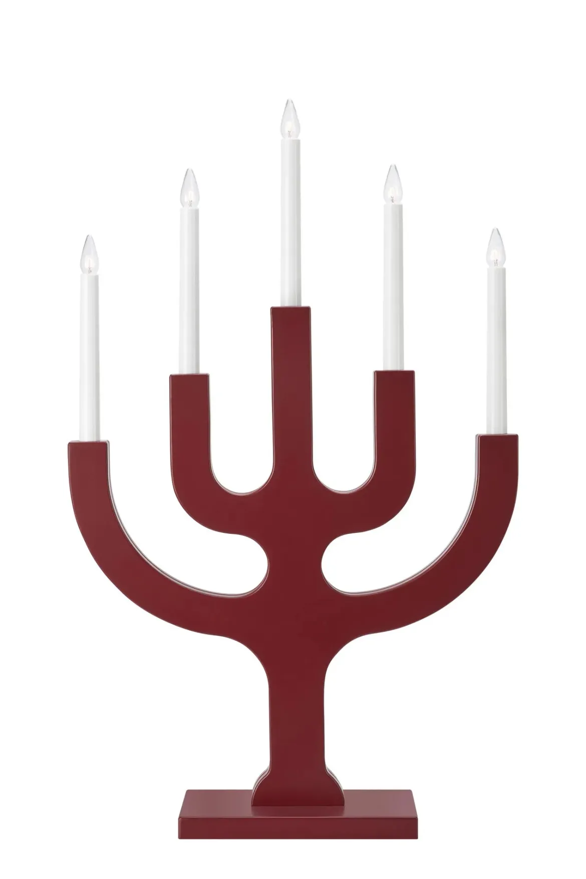 Sapin Adventsljusstake Röd 65 cm