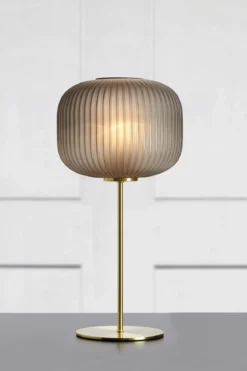 Sober Bordslampa Mässing/Rök