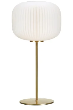 Sober Bordslampa Mässing/Vit 50 cm
