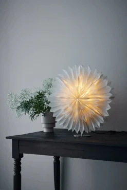 Solina Bordsstjärna Grå 60 cm