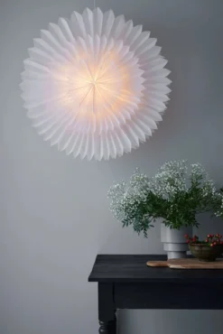 Solina Stjärna Vit 75 cm