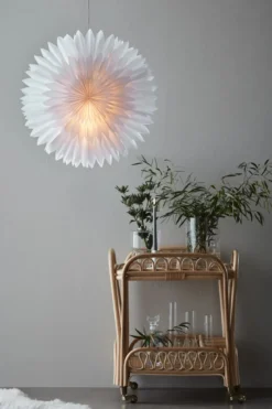 Solina Stjärna Vit 60 cm