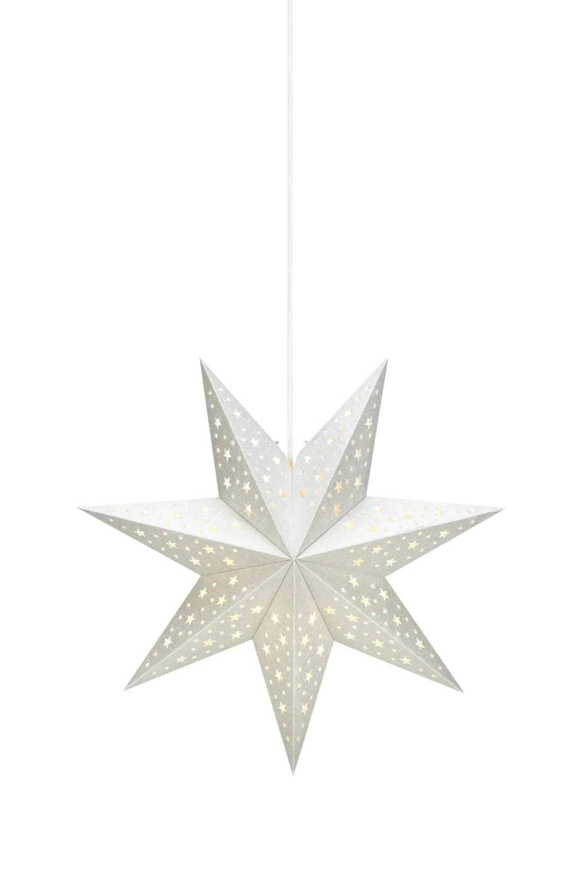 Solvalla Stjärna Silver 45 cm