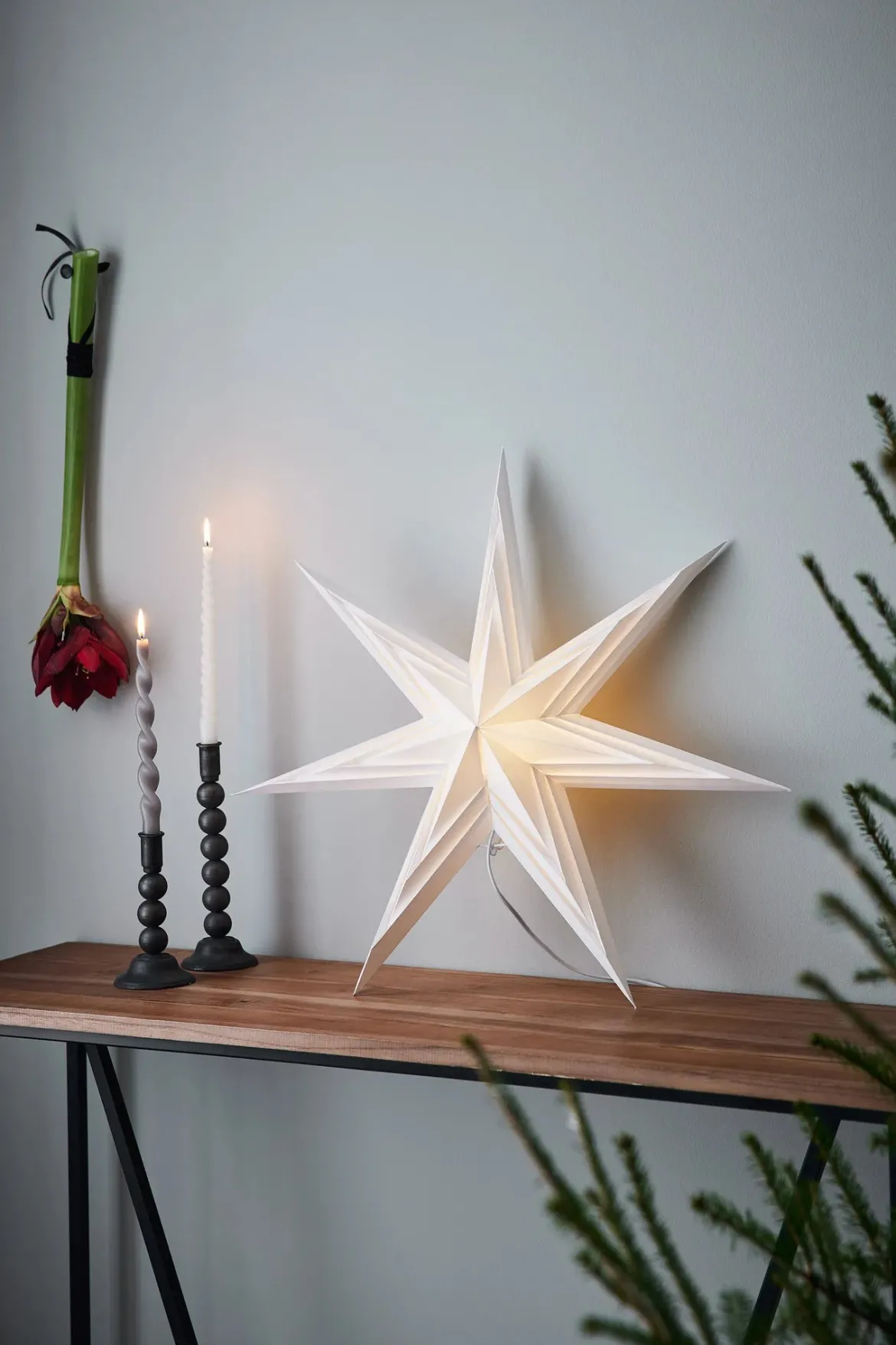 Sombra Stjärna Vit 70 cm
