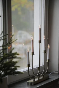 Soro Adventsljusstake Antik Mässing