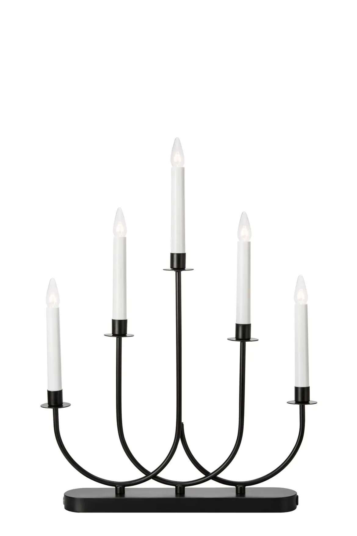 Soro Adventsljusstake Svart