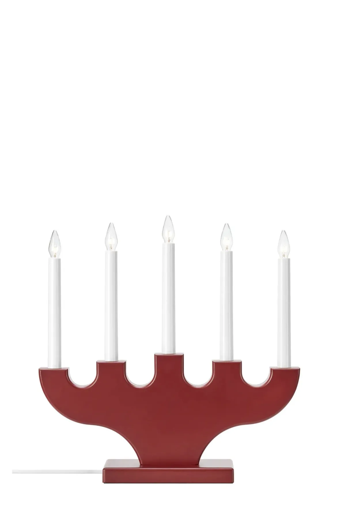 Spira Adventsljusstake Röd 35 cm