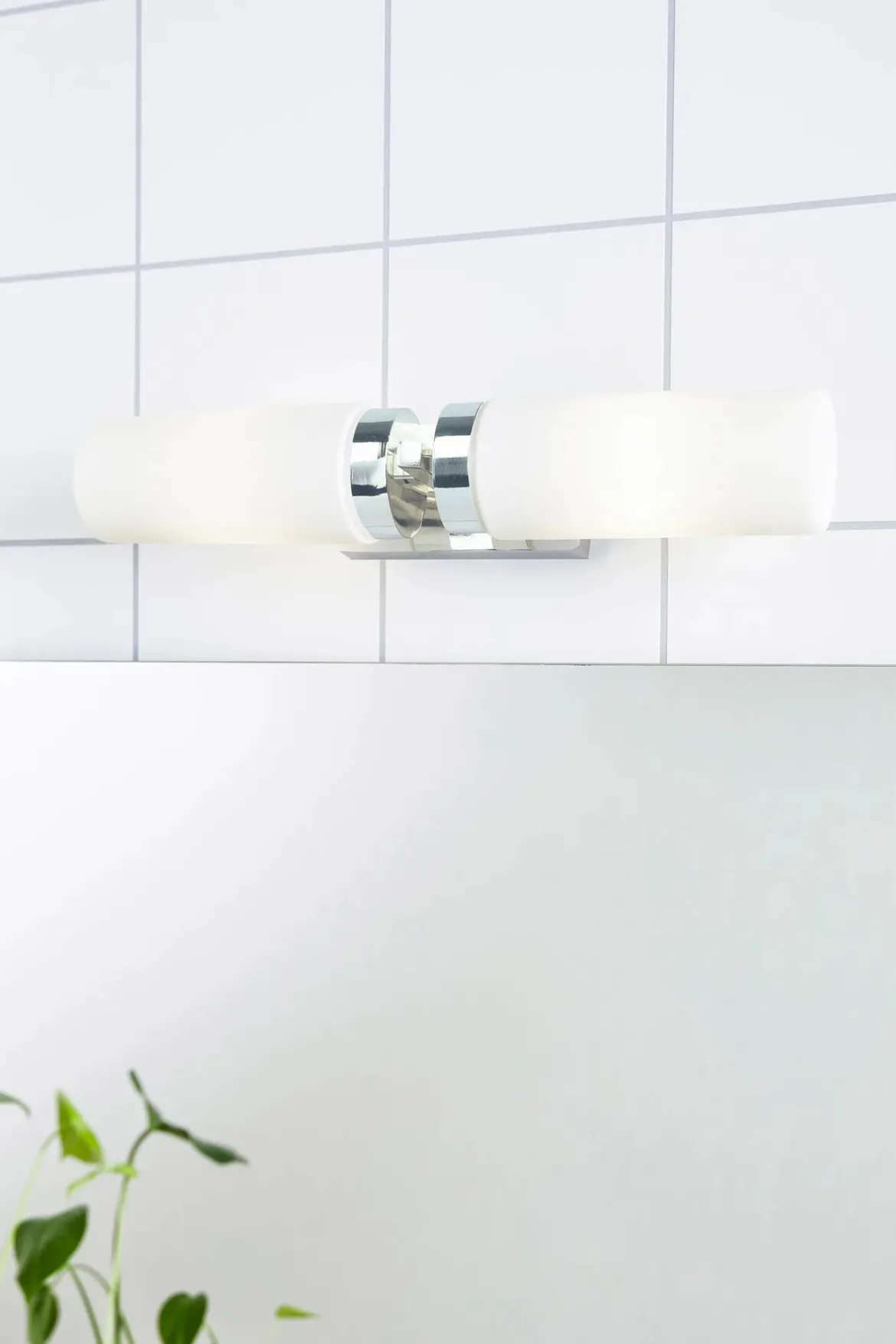 Stella Vägglampa Krom Dubbel